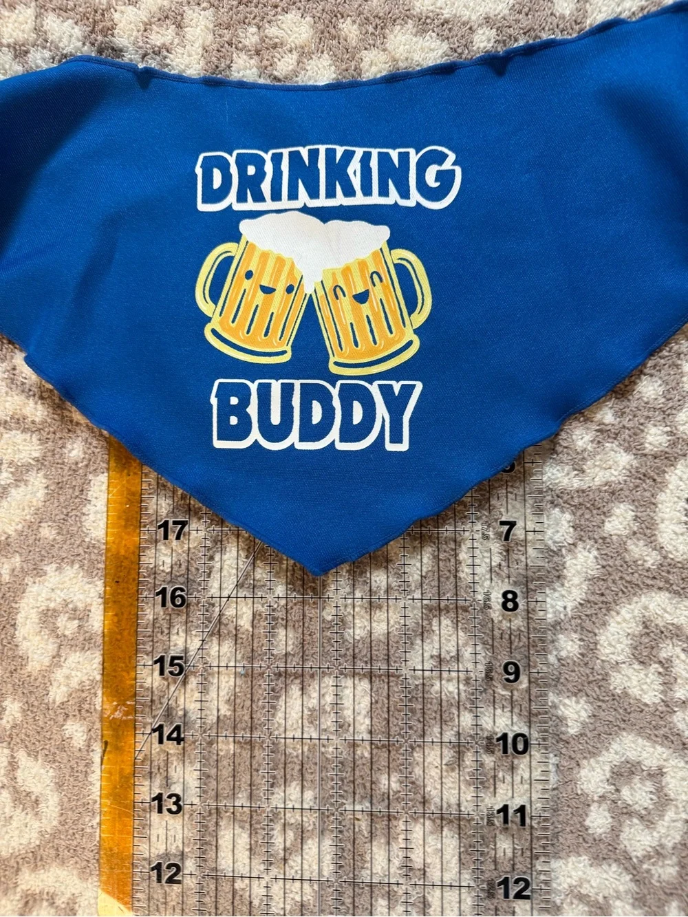 Pet 'Drinking Buddy' Bandana